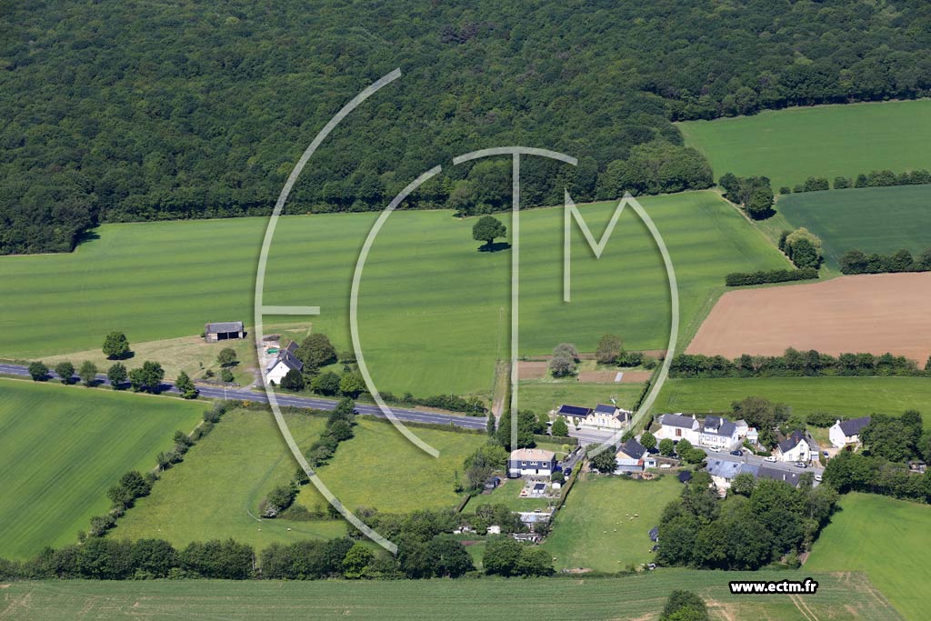 Photo arienne de Saint-Martin-du-Limet