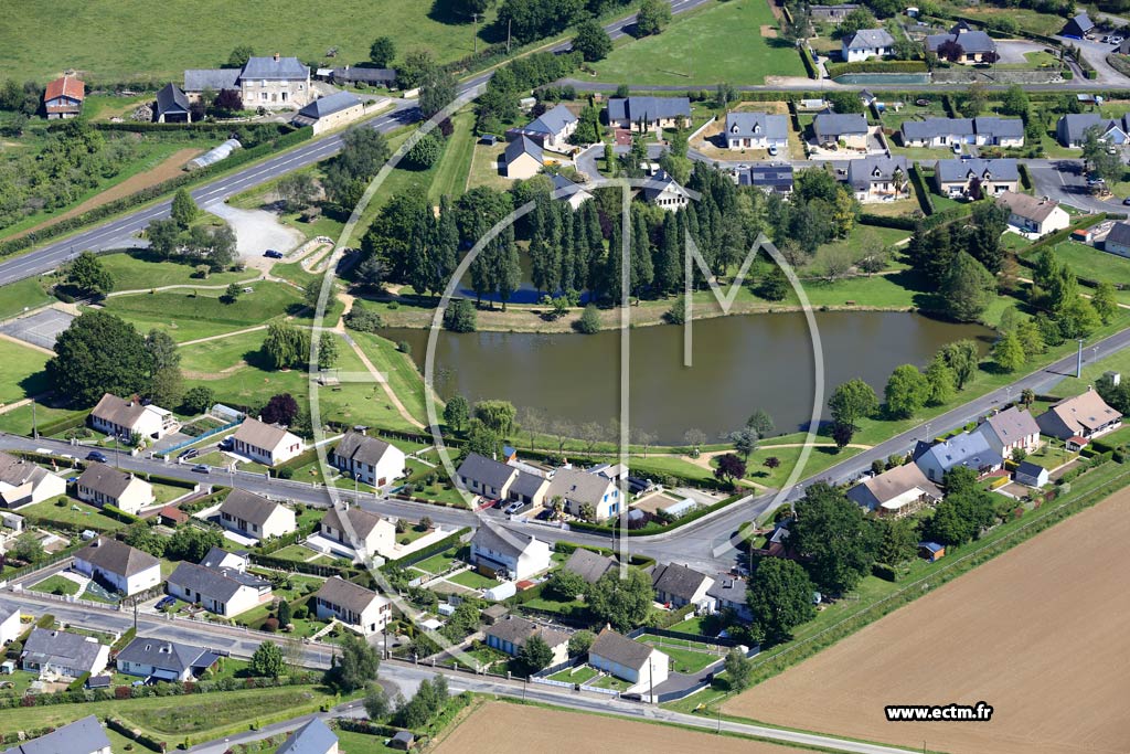 Photo arienne de Saint-Martin-du-Limet