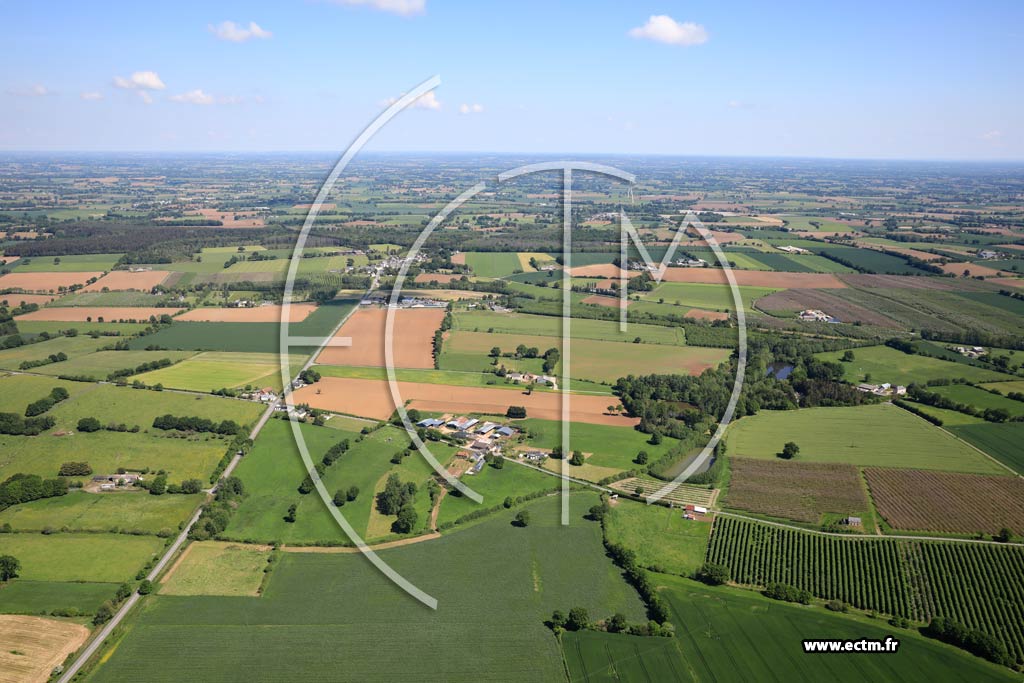 Photo arienne de Saint-Michel-de-la-Ro (La Haute Ville)
