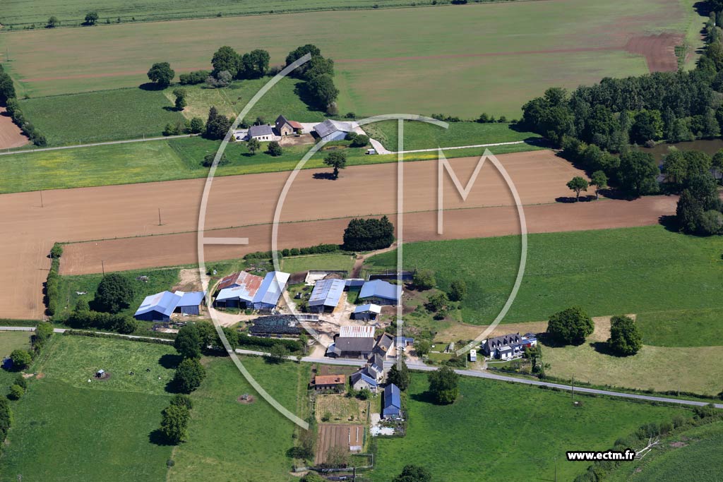 Photo arienne de Saint-Michel-de-la-Ro (La Haute Ville)