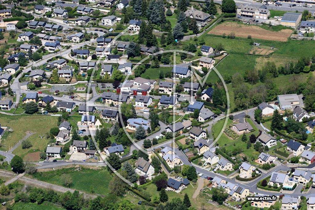 Photo arienne de Badaroux