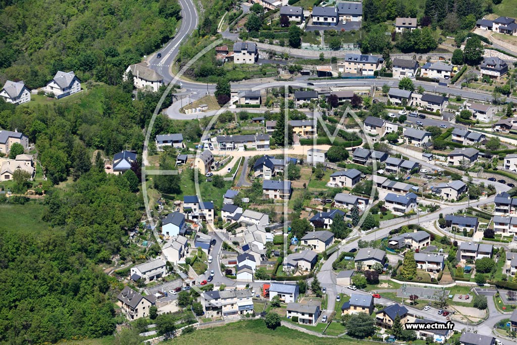 Photo arienne de Badaroux