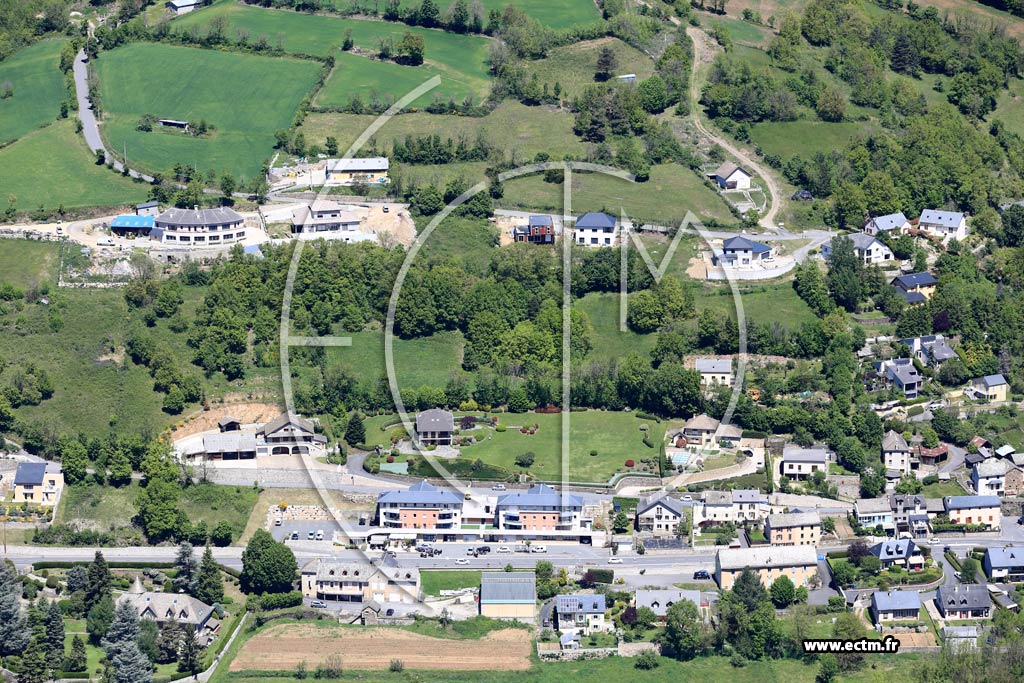 Photo arienne de Badaroux