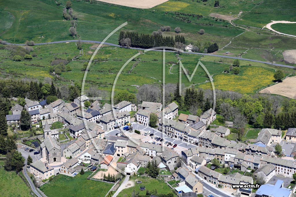 Photo arienne de Chteauneuf-de-Randon