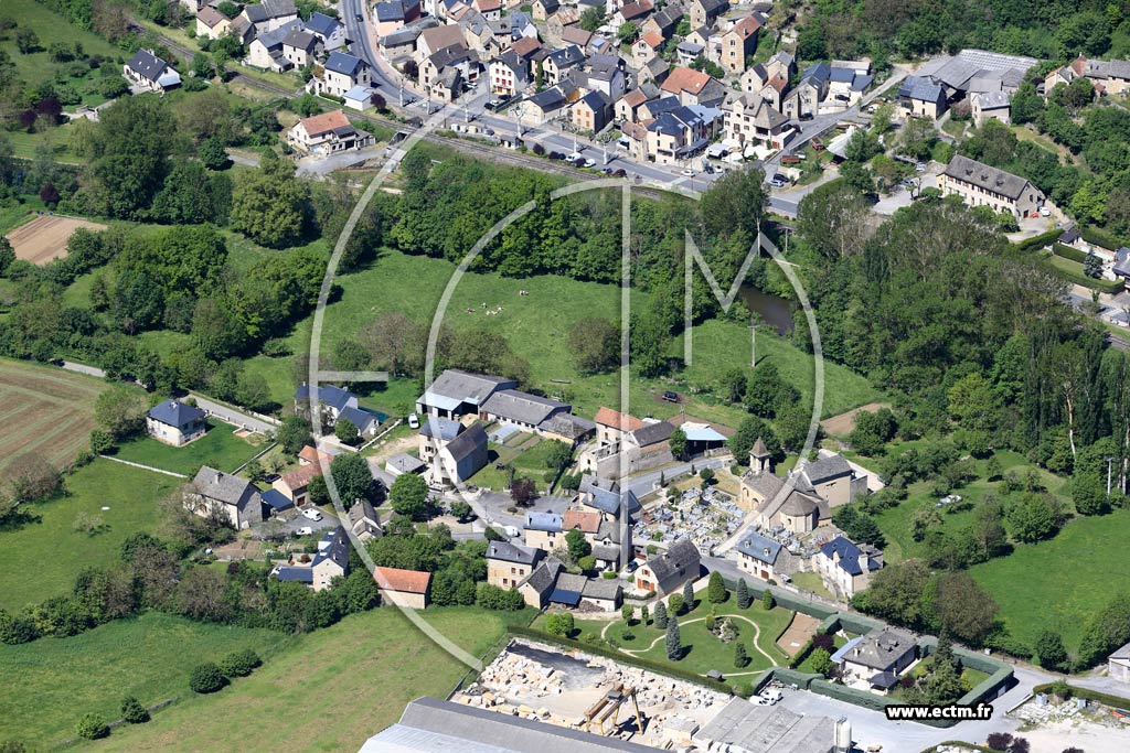 Photo arienne de Esclandes