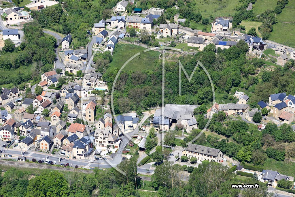 Photo arienne de Esclandes