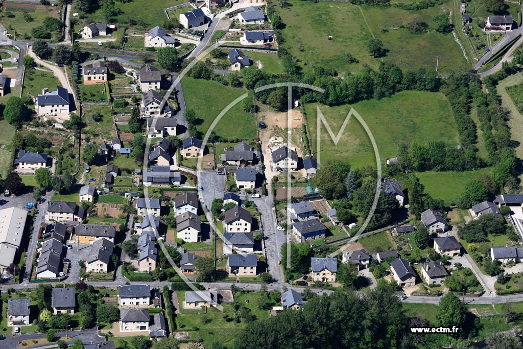 Photo arienne de Florac-Trois-Rivires