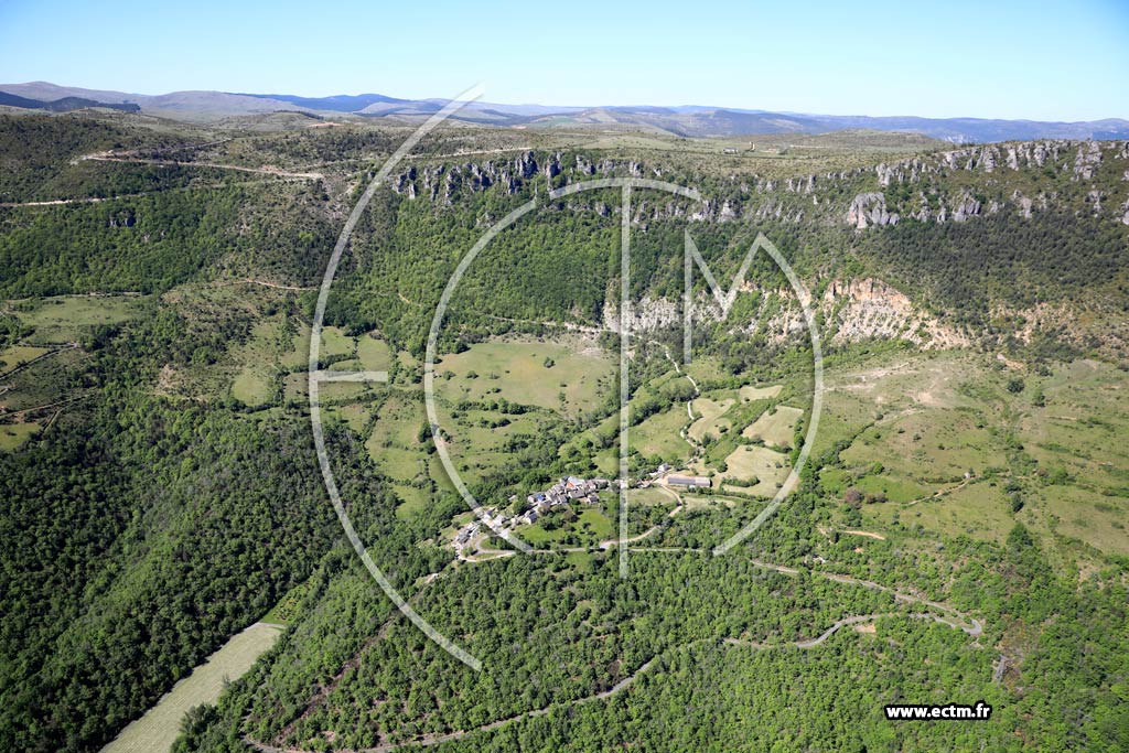 Photo arienne de Florac-Trois-Rivires (Monteils)