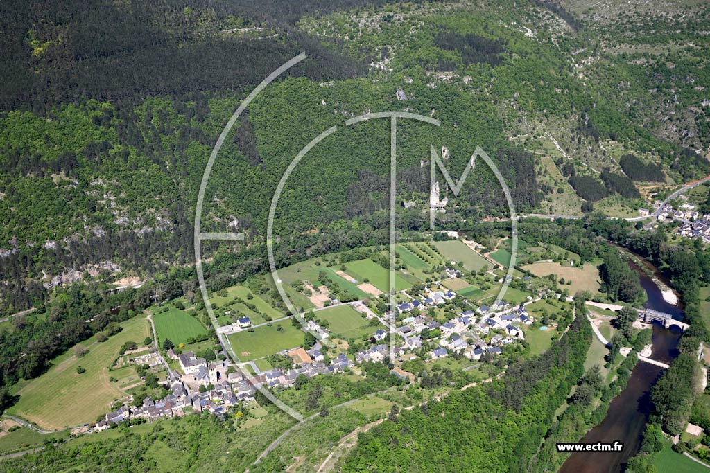Photo arienne de Gorges du Tarn Causses (Quzac)