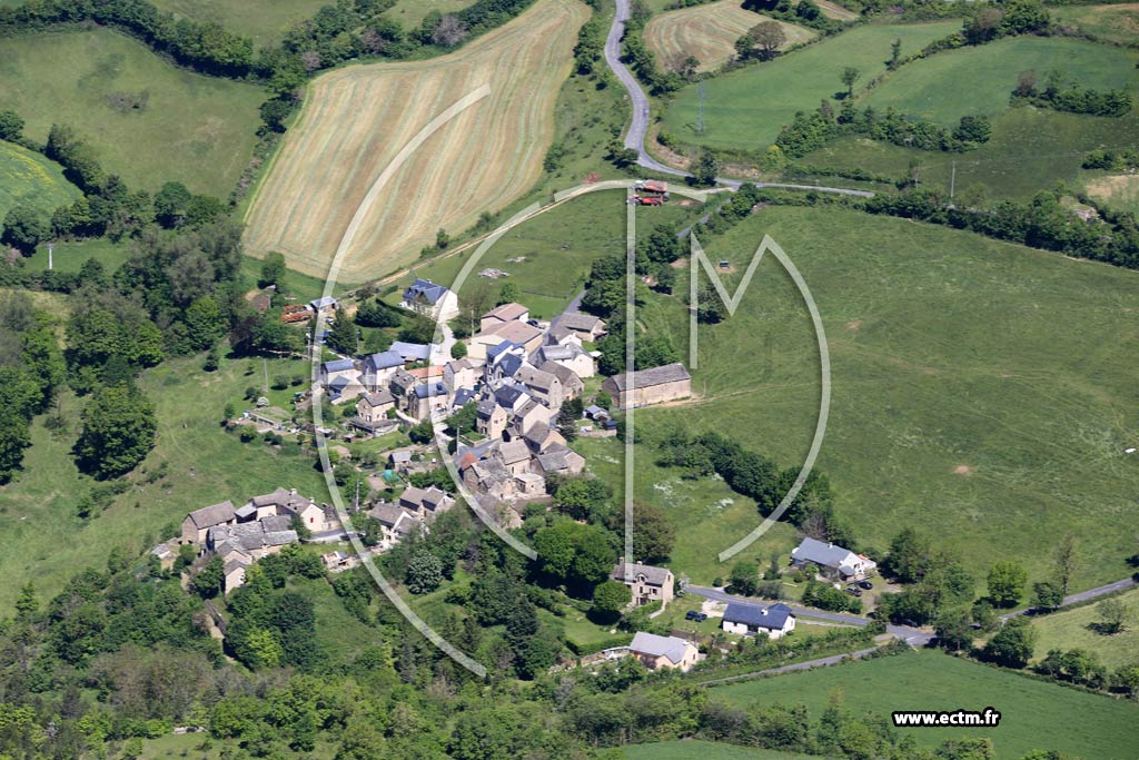 Photo arienne de Les Salelles (Chabanes)