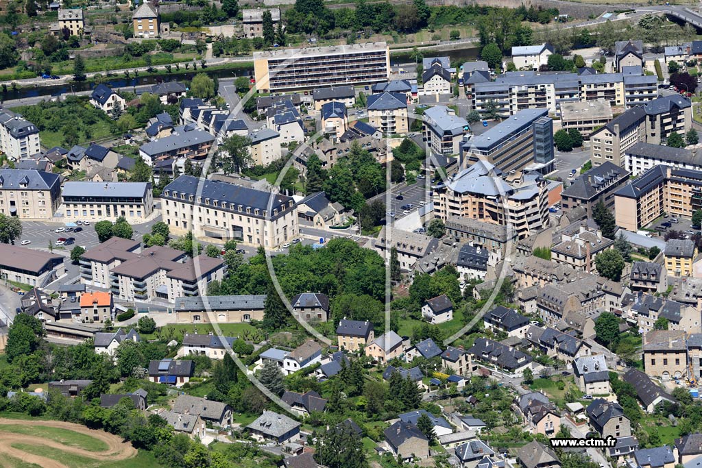 Photo arienne de Mende