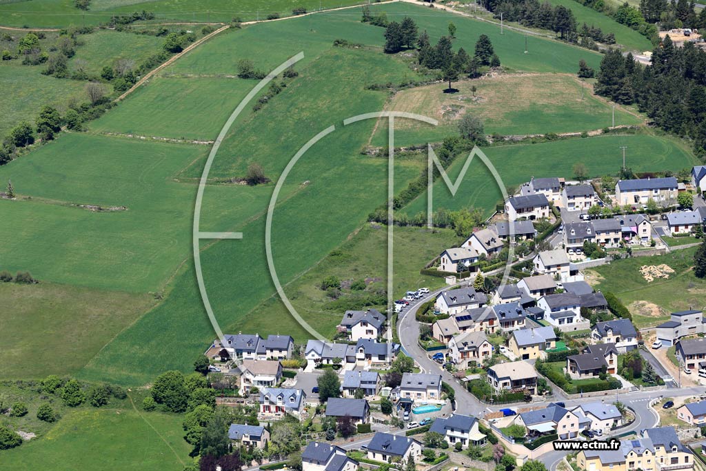 Photo arienne de Mende (Les Boulaines)