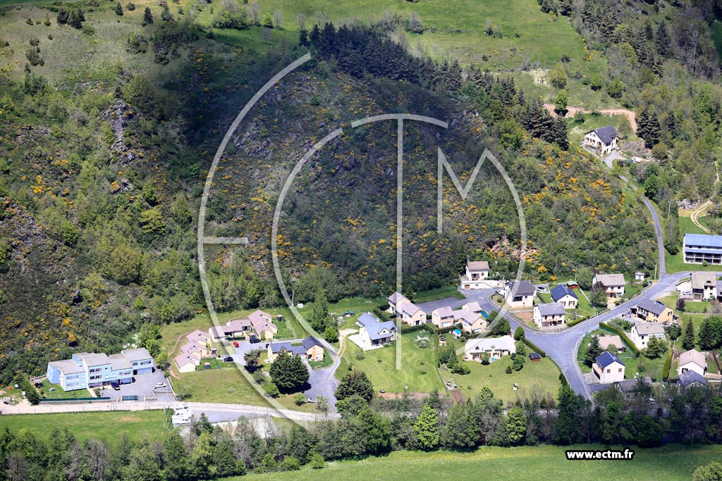 Photo arienne de Mont-Lozre-et-Goulet (Bagnols-les-Bains)