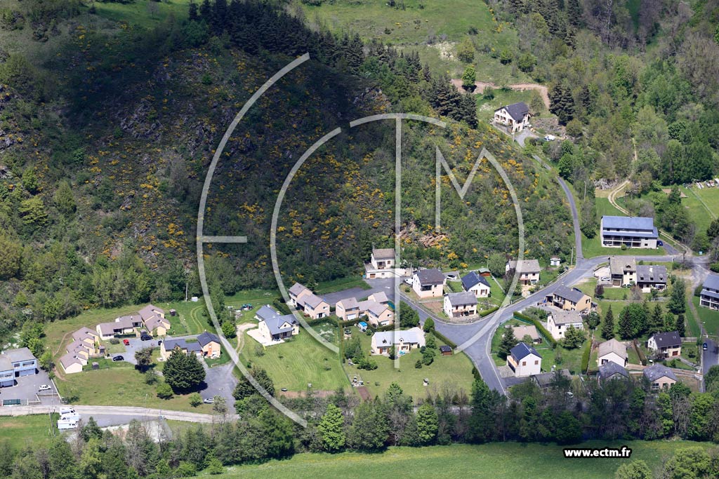 Photo arienne de Mont-Lozre-et-Goulet (Bagnols-les-Bains)