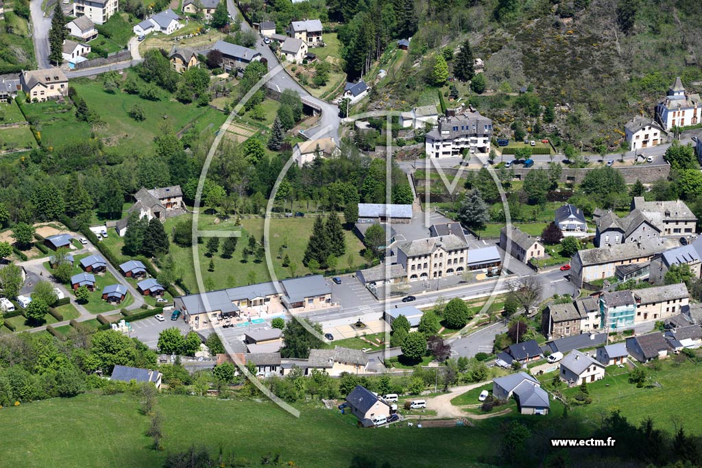 Photo arienne de Mont-Lozre-et-Goulet (Bagnols-les-Bains)