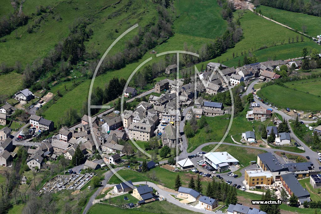 Photo arienne de Mont-Lozre-et-Goulet (Le Bleymard)