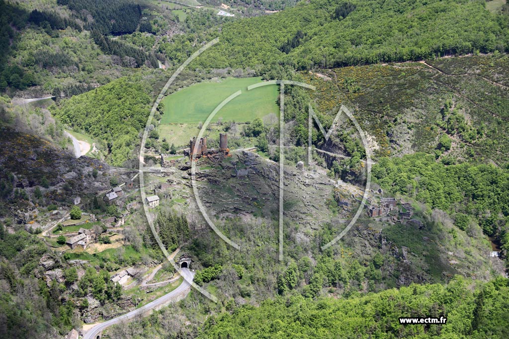 Photo arienne de Mont-Lozre-et-Goulet (Le Tournel)