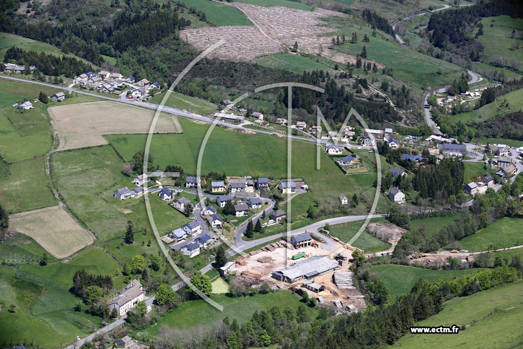 Photo arienne de Mont-Lozre-et-Goulet (Les Estrmires)