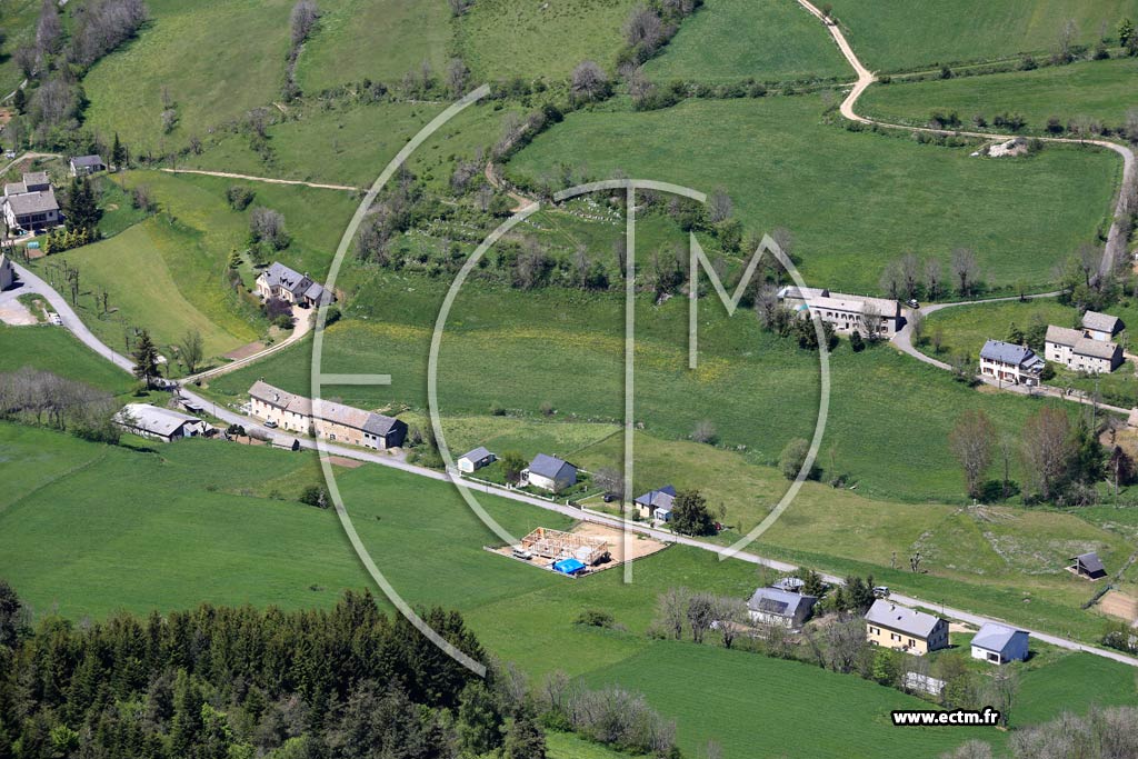 Photo arienne de Mont-Lozre-et-Goulet (Orcires)