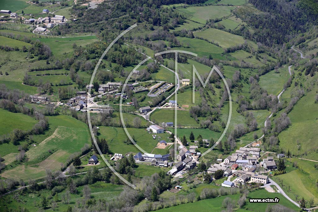 Photo arienne de Mont-Lozre-et-Goulet (Orcires)