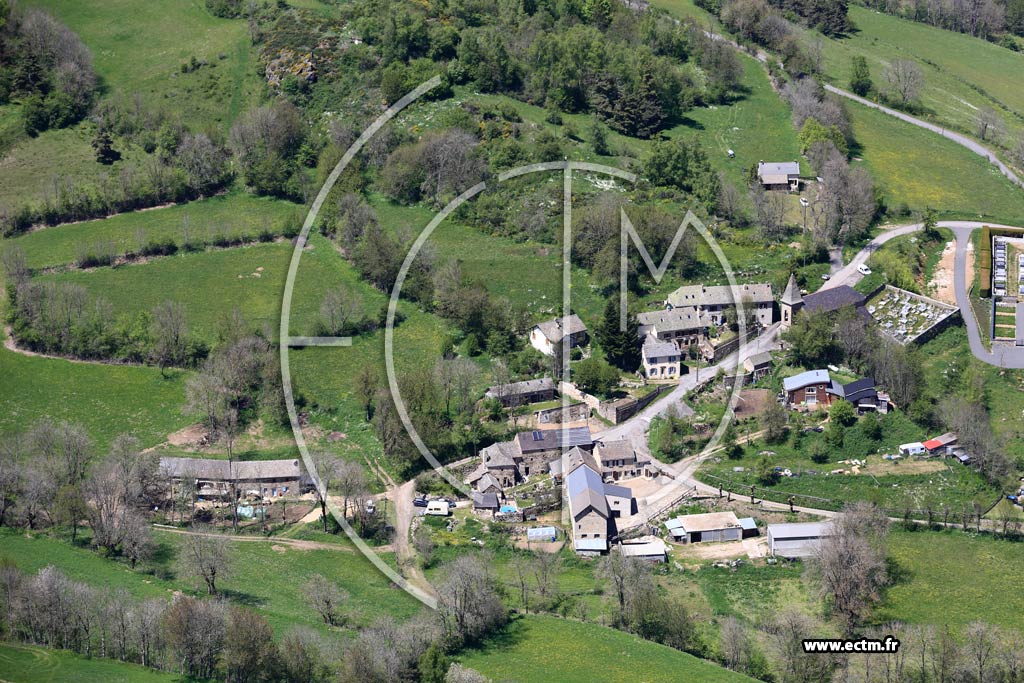 Photo arienne de Mont-Lozre-et-Goulet (Orcires)