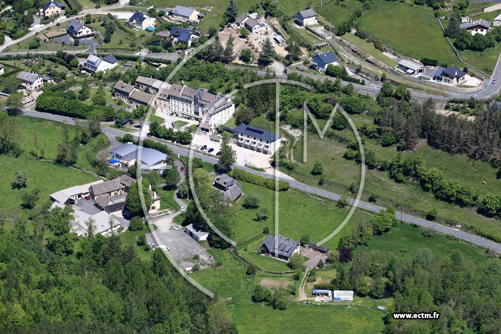 Photo arienne de Montrodat (Bouldoire)