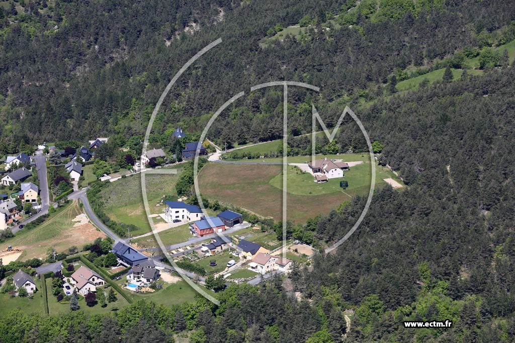 Photo arienne de Montrodat (La Vignasse)
