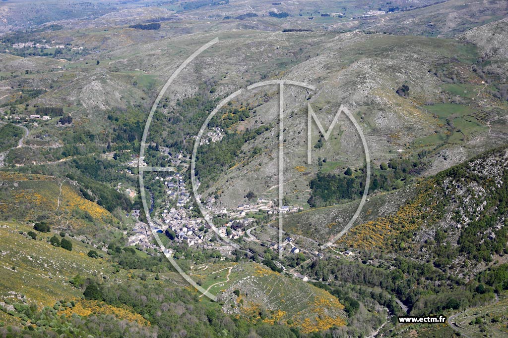 Photo arienne de Pont-de-Montvert-Sud-Mont-Lozre