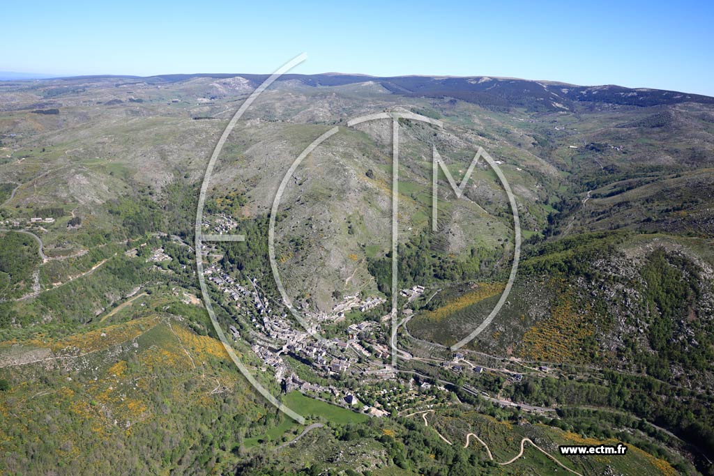 Photo arienne de Pont-de-Montvert-Sud-Mont-Lozre