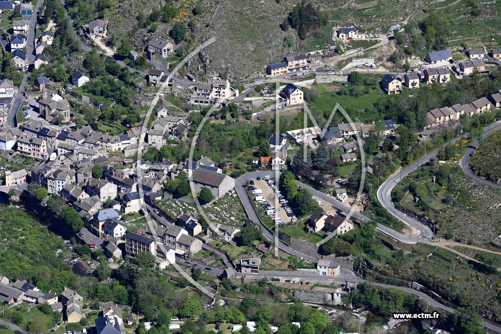 Photo arienne de Pont-de-Montvert-Sud-Mont-Lozre