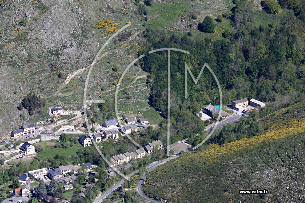 Photo arienne de Pont-de-Montvert-Sud-Mont-Lozre