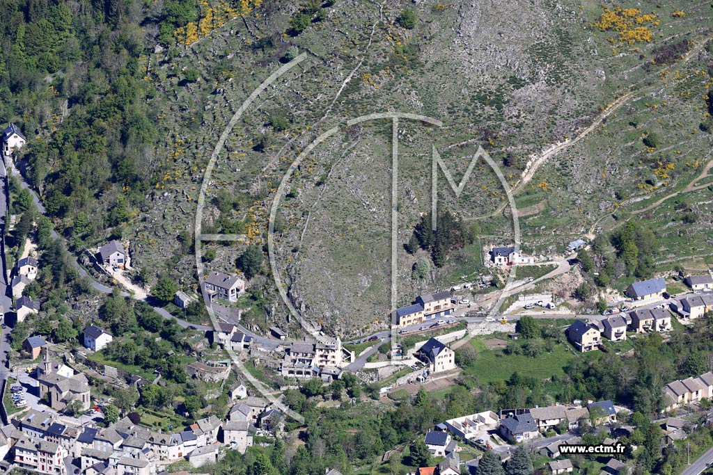 Photo arienne de Pont-de-Montvert-Sud-Mont-Lozre