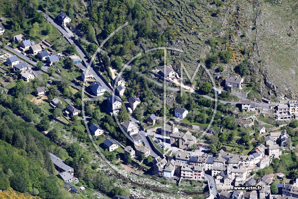 Photo arienne de Pont-de-Montvert-Sud-Mont-Lozre