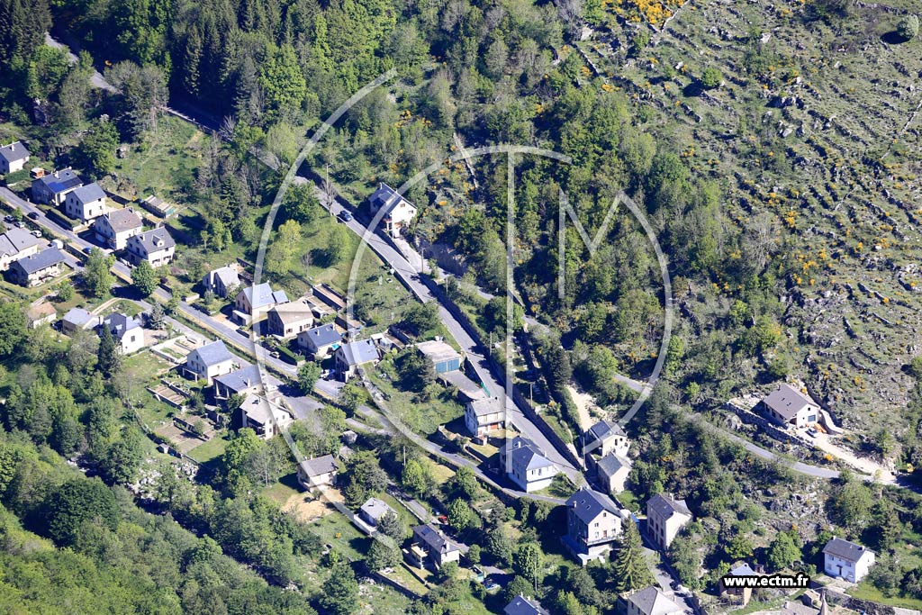 Photo arienne de Pont-de-Montvert-Sud-Mont-Lozre