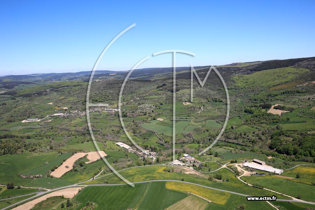 Photo arienne de Rieutort-de-Randon (Le Monteil)