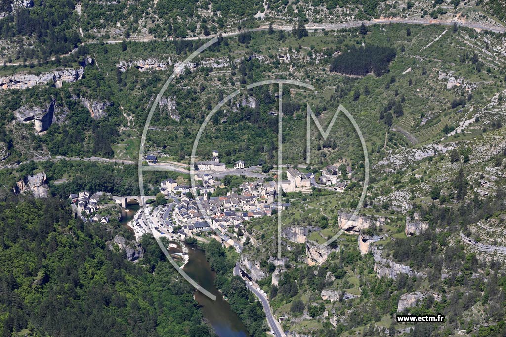 Photo arienne de Gorges du Tarn Causses (Sainte-nimie)