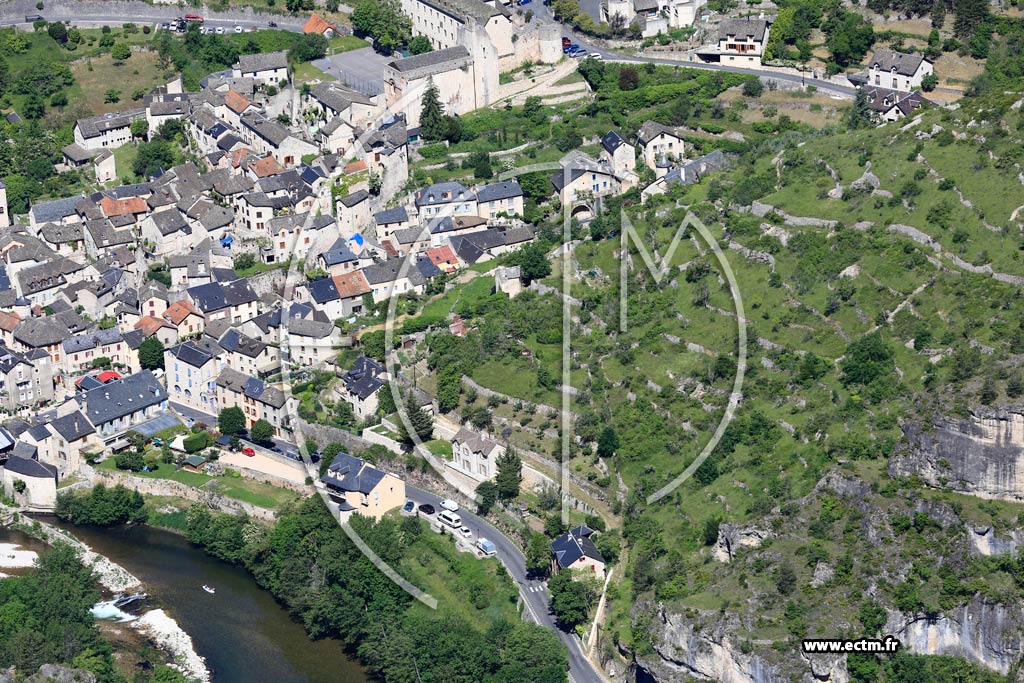 Photo arienne de Gorges du Tarn Causses (Sainte-nimie)