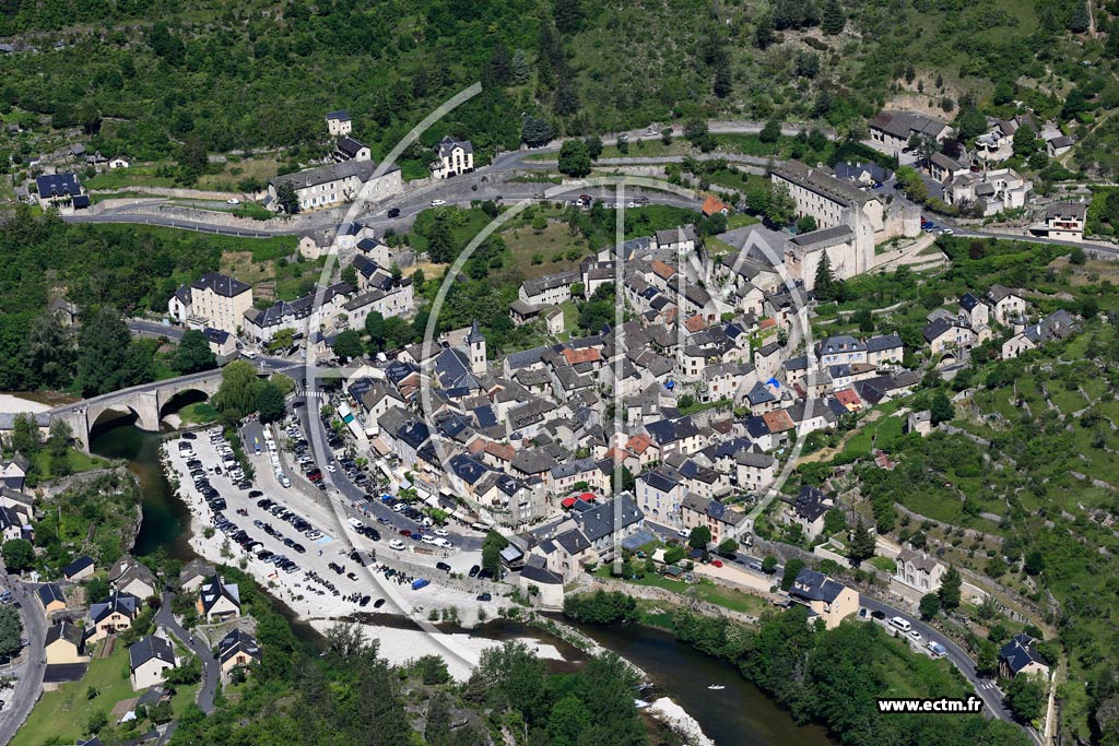 Photo arienne de Gorges du Tarn Causses (Sainte-nimie)