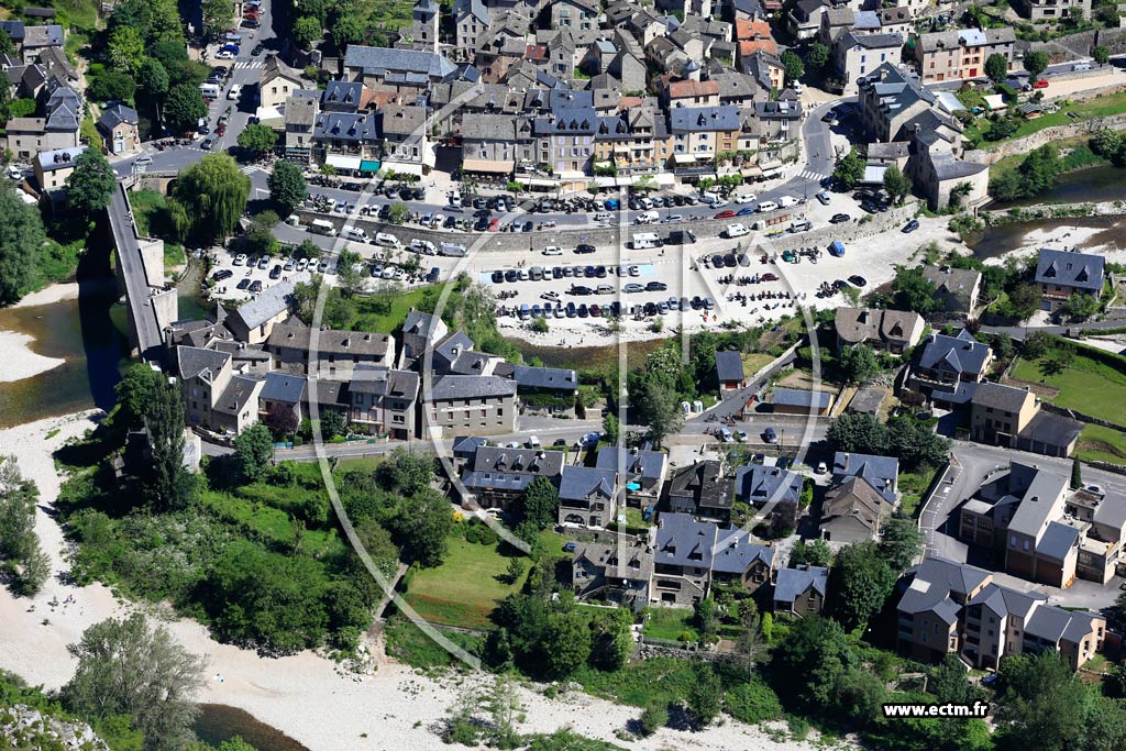 Photo arienne de Gorges du Tarn Causses (Sainte-nimie)