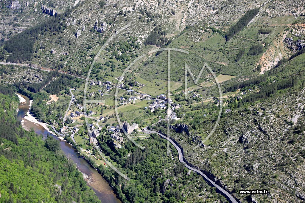 Photo arienne de Gorges du Tarn Causses (Prades)