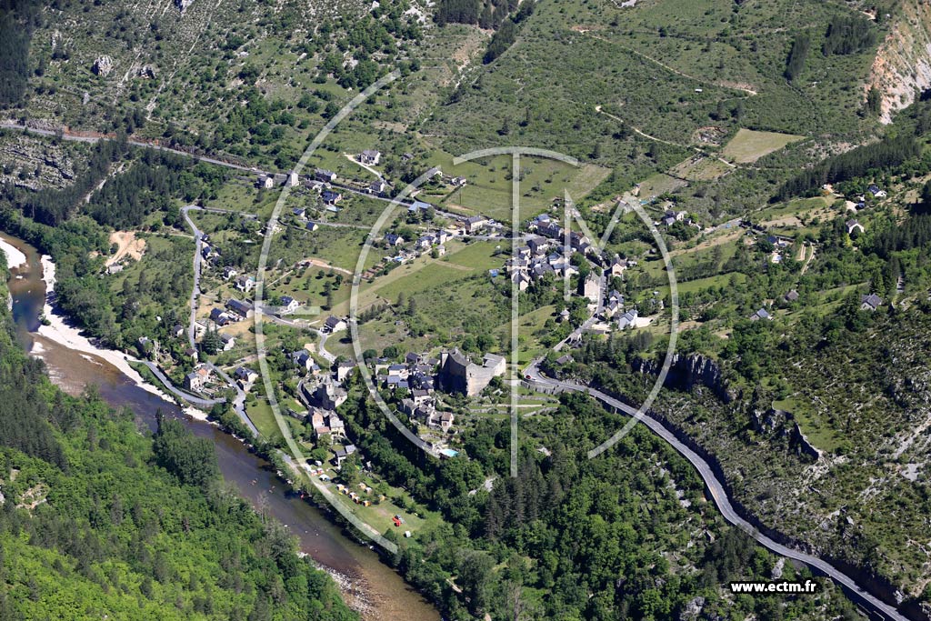 Photo arienne de Gorges du Tarn Causses (Prades)