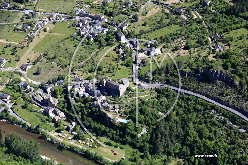 Photo arienne de Gorges du Tarn Causses (Prades)
