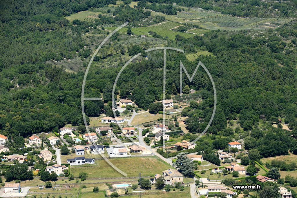 Photo arienne de Lachapelle-Sous-Aubenas (Coste Plane)
