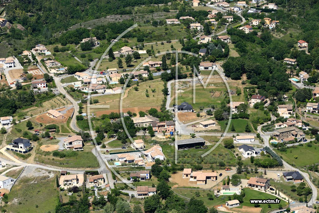 Photo arienne de Lachapelle-Sous-Aubenas (Gauthier)