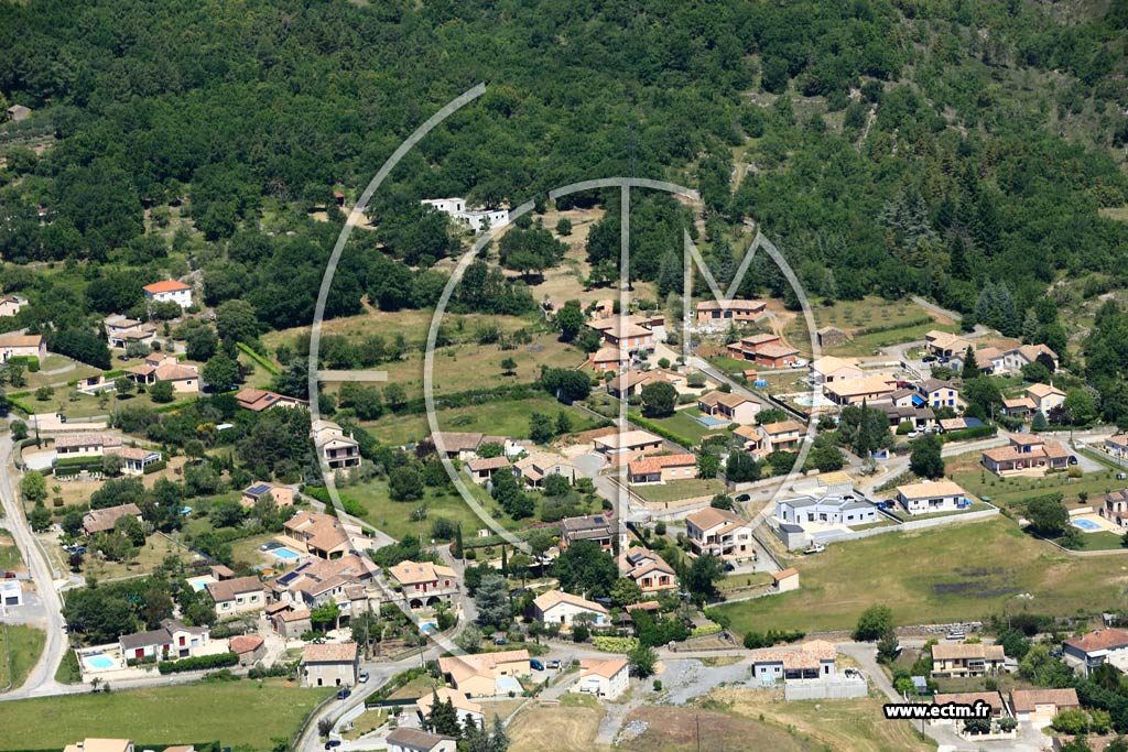 Photo arienne de Lachapelle-Sous-Aubenas (Le Baril)