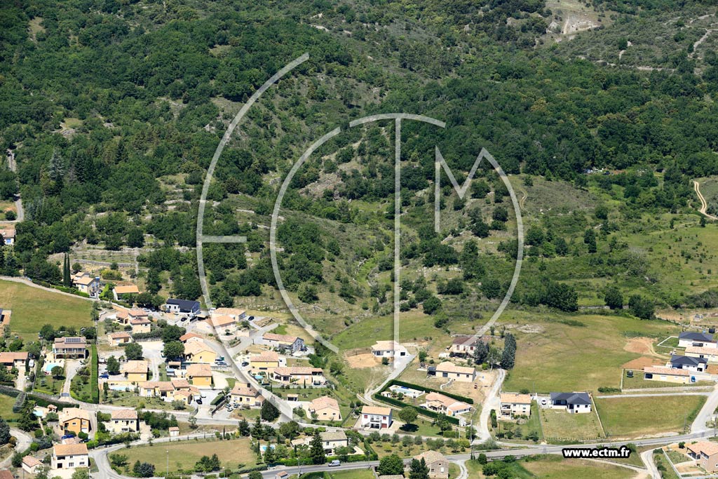 Photo arienne de Lachapelle-Sous-Aubenas (Les Faysses)