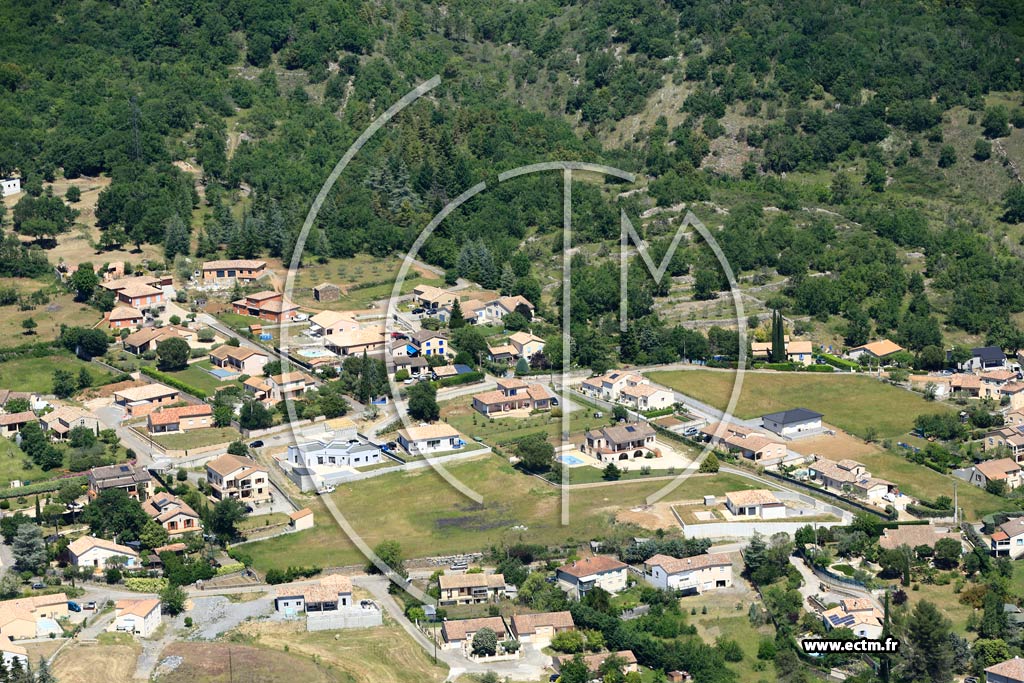 Photo arienne de Lachapelle-Sous-Aubenas (Les Faysses)