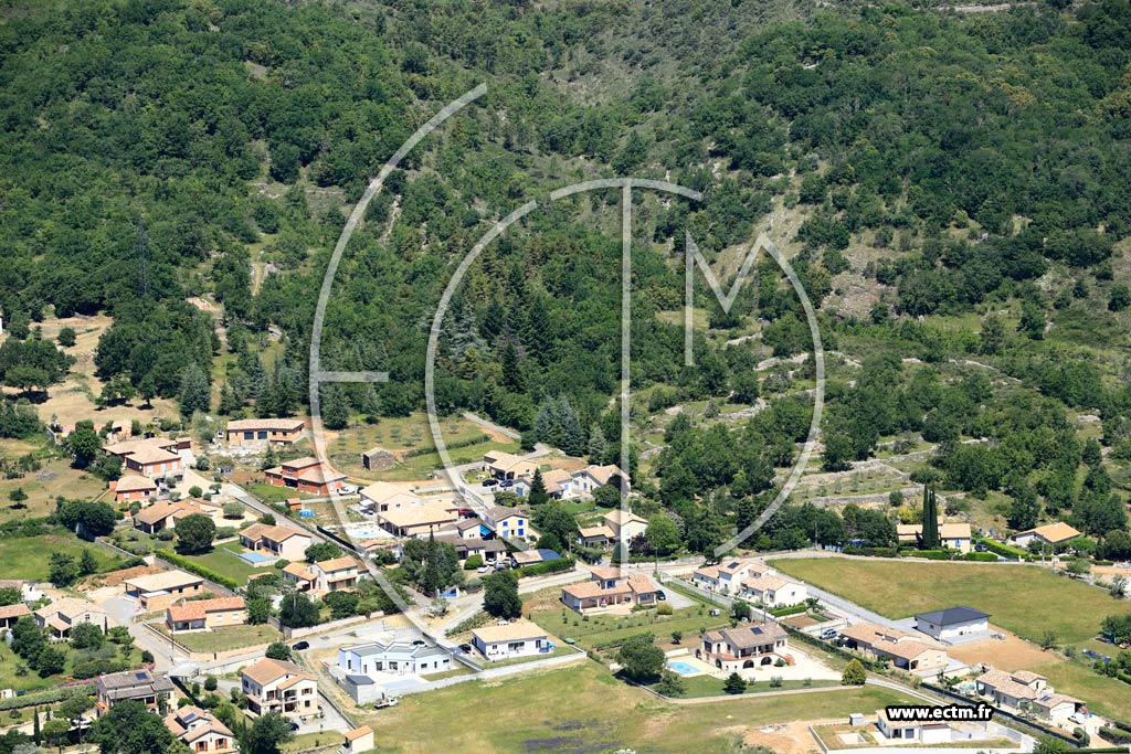 Photo arienne de Lachapelle-Sous-Aubenas (Les Faysses)