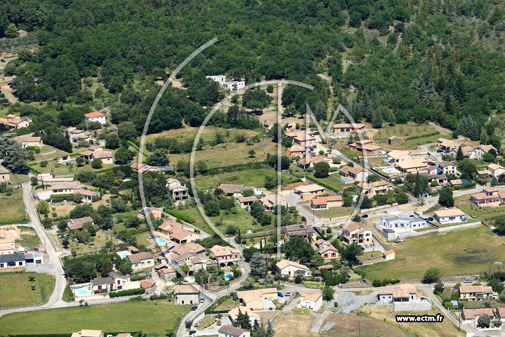 Photo arienne de Lachapelle-Sous-Aubenas (Les Faysses)