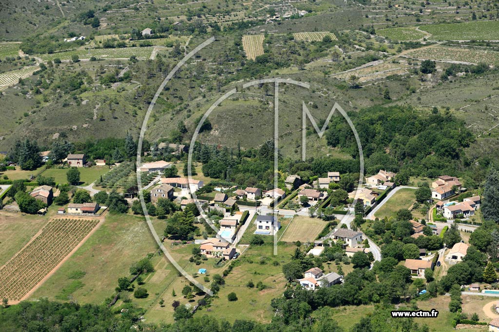 Photo arienne de Lachapelle-Sous-Aubenas (Vachiree)